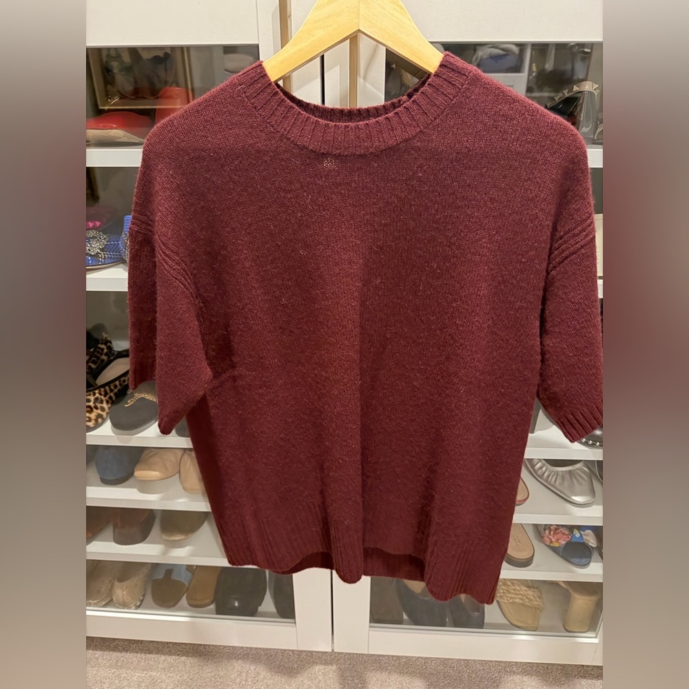 J Crew Oversized Vintage Wool Sweater Tee